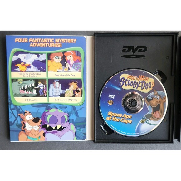 Scooby-doo Lot of 4 DVDS Monster Matinee/Arabian Nights/Pirates Ahoy/Space Ape - Picture 3 of 11